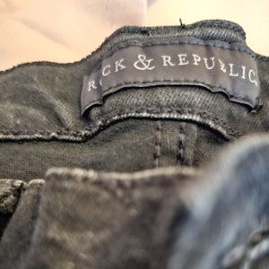 Rock and Republic Black Jeans